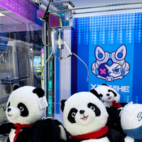 Machine à griffes commerciale avec lecteur de carte pour attraper les peluches, machine de jeu de distribution en gros pour centre commercial et salle d'arcade