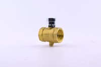 Válvula de bola de latón Gao Tong Q11F 16T con rosca interna, tamaño de puerto de 2 pulgadas, fabricada en China, con maneta metálica para circulación de agua en tuberías