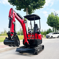 Excavator Mini SDLOT Gratis Ongkir 1 Ton 2 Ton 3 Ton Mesin Kubota CE EURO5 EPA Baru Crawler Digger Rumah Pertanian
