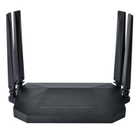 Routeur ONT GEPON FTTH HZY-6141XW XPON ONU 4GE+CATV+AX1800 WIFI6 double bande avec 4 antennes externes