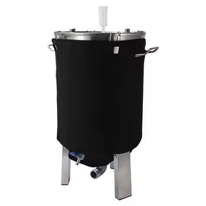 Fermenteur conique en acier inoxydable 304, 30L, 60L, avec refroidisseur pour la fabrication de vin et de bière artisanale - Product Image 6