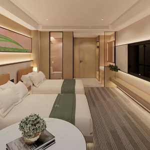 आधुनिक मेलामाइन बोर्ड बुटीक होटल फर्नीचर आपूर्तिकर्ता ग्रीन सर्टिफिकेशन होटल फर्नीचर साफ करने और बनाए रखने के लिए आसान - Product Image 3