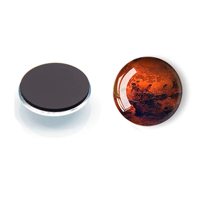 Serie Pianeti dell'Universo Dodici Pianeti Terra Marte Venere Luna Adesivo Magnetico Morbido in Cristallo e Vetro per Frigorifero Fai-da-Te - Product Image 1