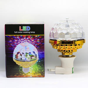 पार्टी dj डिस्को बॉल होम पार्टी केटीवी डिस्को का नेतृत्व करने वाली क्रिस्टल मैजिक बॉल स्टेज लाइट बल्ब की गति 27 रंगीन प्रभाव - Product Image 6