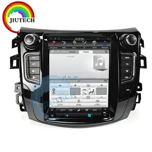 HD ekran araba multimedya DVD OYNATICI NISSAN NP300 Navara 2017 için dikey ekran araba Stereo radyo GPS navigasyon