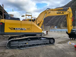 รถขุดตีนตะขาบ SDLG E6275H ขนาด 27 ตัน สำหรับงานขุดหินในเหมือง บรรทุกหิน งานก่อสร้างทางหลวง ขุดลอกแม่น้ำ และงานดินขนาดใหญ่ - Product Image 1