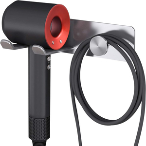 Support mural pour sèche-<span class=keywords><strong>cheveux</strong></span>, support auto-adhésif en acier inoxydable pour sèche-<span class=keywords><strong>cheveux</strong></span> <span class=keywords><strong>Dyson</strong></span> - Product Image 1