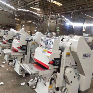 MB204B Chế Biến Gỗ Heavy Duty Spiral Cutter Head Double Sided Thicknesser Planer Máy - Product Image 4