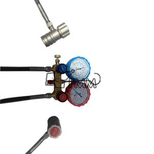 Juego de Manómetros R744, Herramienta de Diagnóstico para Aire Acondicionado, Refrigerante, Compatible con Mercedes, Maybach y Otros Autos - Product Image 5