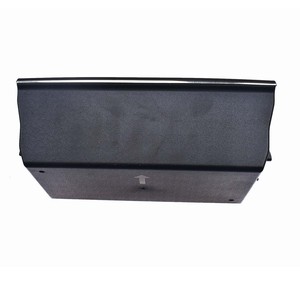 Chrome <b>Black</b> Cup Holder For 2015-2016 Chevrolet Silverado 1500 Center <b>Console</b> Plastic Dual Compartment - Product Image 2