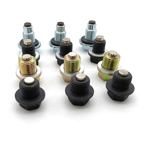 Bán Buôn Thép Không Gỉ 304 Dầu Cống Cắm Nhiều Vít Kích Thước Ô Tô Động Cơ Từ Tính Dầu Cống Phích Cắm - Product Image 3