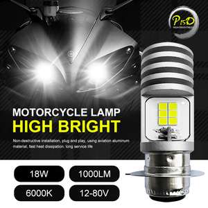 Eurs חדש canbus 12smd p15d h6m h4 <span class=keywords><strong>led</strong></span> אופנוע אור פנס הבלם אופנוע הבלם אורות להפוך אות חדש - Product Image 4