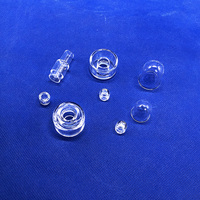 Plaque de verre de quartz transparent clair, fenêtre en silice fondue, haute température, taille et épaisseur personnalisées, vitre de visualisation industrielle 99,99%
