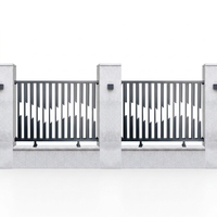 Panneau de clôture en acier galvanisé et aluminium, couleur personnalisée, revêtement en poudre, treillis métallique antirouille, portails pour escalier et balcon