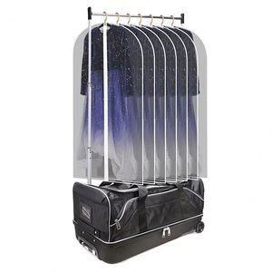 Free sample Dance <b>Bag</b> with Telescopic Rod <b>Wheel</b> Duffel <b>Bag</b> Competition Show 28-inch Suitcase with Pull-rod Garment Rack - Product Image 6