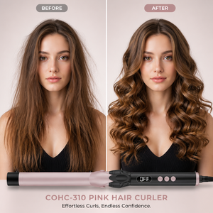 Rizador de Pelo Eléctrico Profesional de Cerámica de 32 mm, Calentamiento Rápido PTC, Pantalla LCD, Doble Voltaje, Portátil, Iónico, para Viajes - Product Image 5