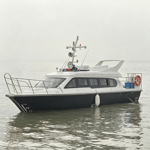 Bateau de croisière fluviale de luxe à 26 vitesses pour passagers, avec moteur diesel intégré, coque en fibre de verre, 250 CV, 30-35 nœuds, commande à distance - Product Image 3