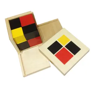 New popular interesting educational geometric montessori tools Algebraic Binomial Cube