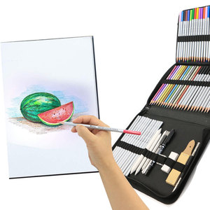 Bview Art Professional 71 pezzi Art Set schizzo disegno matita Kit matita schizzo Set di strumenti per matita carbone per artista - Product Image 2