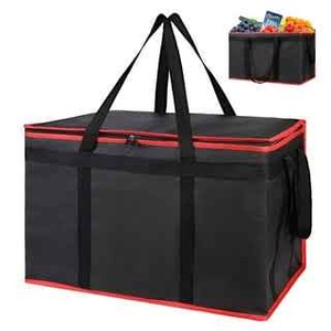 Borse Termiche Riutilizzabili per la Spesa, Borsa per Consegna Cibo Caldo/Freddo, Pieghevole con Chiusura a Cerniera - Product Image 3