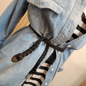 Cintura in 2 colori moda donna larga 1.8cm - Product Image 1