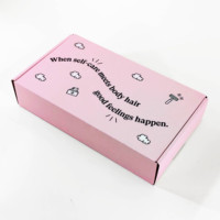 Vente en gros de stockage de tissu d'usine pliable ondulé Mailer expédition Mailer emballage de vêtements boîtes d'emballage pour vêtements