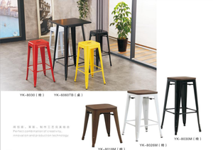 Sillas de Bar Metálicas para Cocina Comercial al por Mayor, Estilo Nórdico Minimalista, Varios Tamaños, Ecológicas y Duraderas - Product Image 3