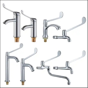 Hiện đại đương đại lỗ duy nhất phòng tắm vòi nước Thác mặt lưu vực tap đánh bóng Brass <span class=keywords><strong>Chrome</strong></span> Kẽm hợp kim gốm Vòi Nước Nhà Bếp - Product Image 6