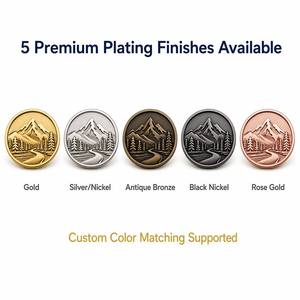 Broche Personalizado de Liga de Zinco Esmaltado 3D com Bandeira, Águia, Laço, Âncora, Coração, Eletrogalvanizado, Fundido, Pin Promocional, Lembrança, Presente, Logotipo OEM - Product Image 2