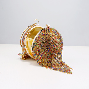 <span class=keywords><strong>Bolso</strong></span> de mano con borlas para mujer, <span class=keywords><strong>bolso</strong></span> de noche esférico, <span class=keywords><strong>bolso</strong></span> de noche 2024, <span class=keywords><strong>bolso</strong></span> de mano tipo clutch para mujer - Product Image 3
