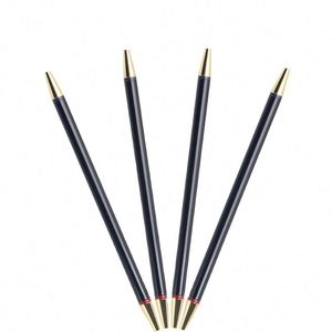 Wholesale High-End 1.0 Width Slim Twist Metal Ballpoint <b>Pen</b> Double-End with Two <b>Color</b> Ink Promotional Slim Ball <b>Pen</b> for Office - Product Image 1