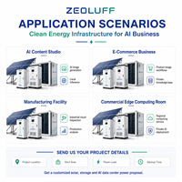 Centre de données IA modulaire avec stockage de batteries solaires et énergie intelligente