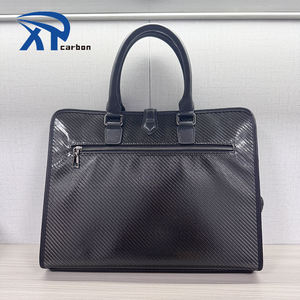 Maletín de fibra de carbono brillante de 14 pulgadas de alta resistencia para hombres Maletín suave de bajo precio - Product Image 5