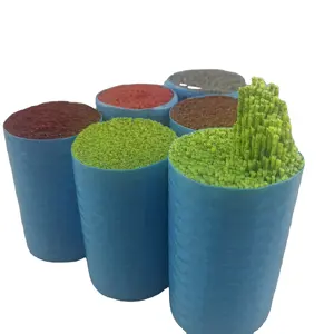 Yüksek kalite yapay Tow fırça filamentler Pet süpürge fırça kıl toptan en iyi fiyat sentetik aşındırıcı naylon filamentler