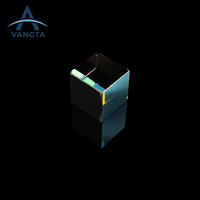 OEM Coated Optical Glass X Cube Prism Combining Dichroic Prism for Projector Display Imaging Systems