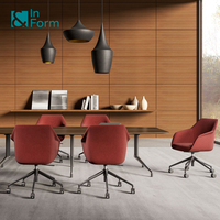 Fauteuil de réception confortable à assise moelleuse, base en métal robuste, support solide, mousse durcie à froid, chaises de bureau et de salle d'attente