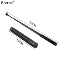 SORRISO Aluminium Flexibele Verlengstok Draagbare Selfie Stick Handheld Stok Draagbaar voor Actiecamera Smartphone Stabilisator