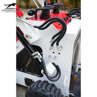 CE EPA Euro 5 Motor 375kg Nennlast Kompaktlader Hydraulische Steuerung Landwirtschaftlicher Kompaktlader Mini-Baulader Bestseller