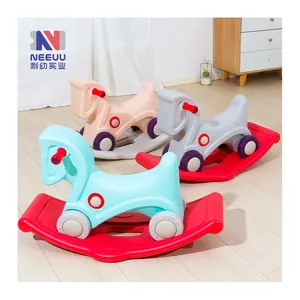 Manufacturer Hot Selling plastic rocking Horse Animal Toys Walker Ride On Eco-Friendly Children Educational Toys Gifts