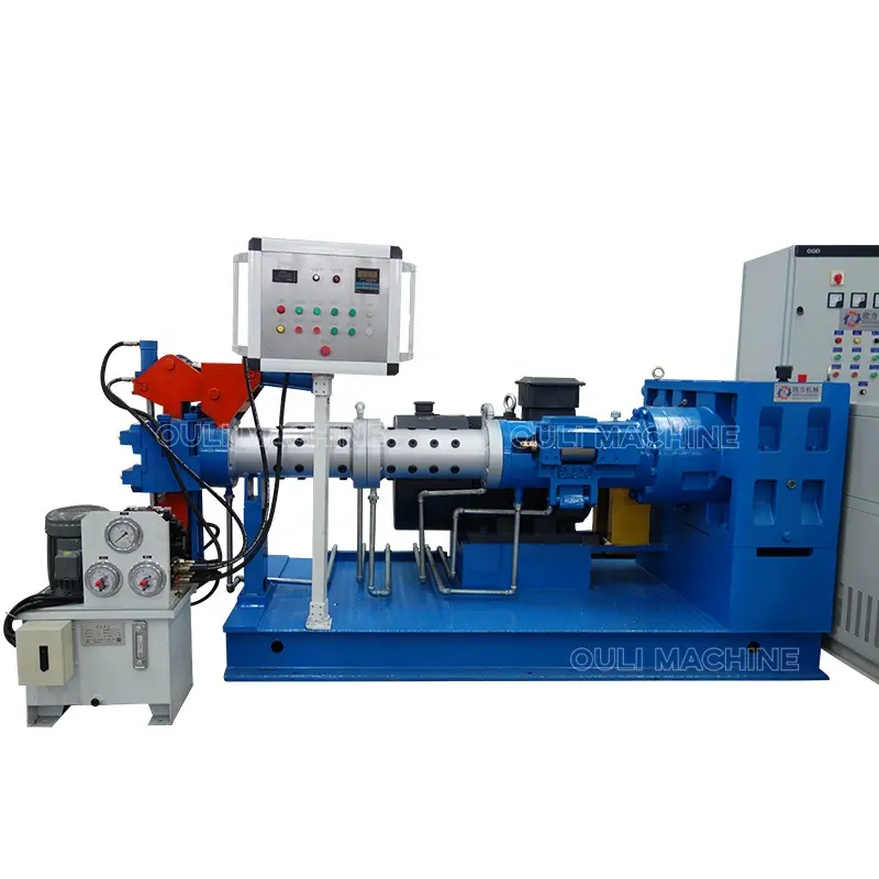 Degassing Cold Feed Rubber Extruder for Rubber Profile