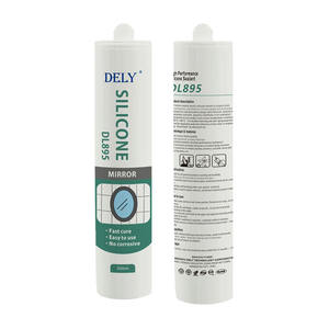 Mastic silicone résistant aux alcalis DL895-Colle adhésive miroir haute résistance 0.8MPa pour <span class=keywords><strong>ciment</strong></span>/plâtre - Product Image 2