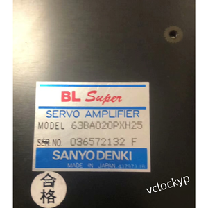 ซันโย เดนกิ 63BA020PXH25 BL ซูเปอร์เซอร์โวแอมพลิฟายเออร์,63BMwbr002FXE00,มือสอง - Product Image 2