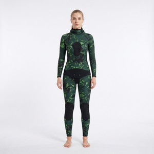 <span class=keywords><strong>Combinaison</strong></span> de plongée en néoprène 3 mm pour la pêche sous-marine, deux pièces, <span class=keywords><strong>combinaison</strong></span> intégrale pour femmes - Product Image 1