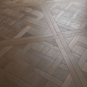 Parquet Versailles en Frêne de Manchourie multicouche 14 mm, moderne, résistant à l'humidité, antidérapant, silencieux, certifié CE Grade AB, non fini, pour centre commercial - Product Image 2
