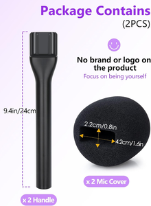 Support de microphone sans fil portable, compatible avec DJI et <span class=keywords><strong>Rode</strong></span> et tous les microphones <span class=keywords><strong>Rode</strong></span> Wireless <span class=keywords><strong>Pro</strong></span>, Synco G1/A2, Movo, etc. - Product Image 4