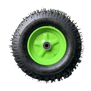 Venta caliente rodamiento de bolas 4,00-8 rueda de goma neumática nueva condición ruedas de carretilla de nailon para venta al por menor América del Sur 4,00-8 - Product Image 1