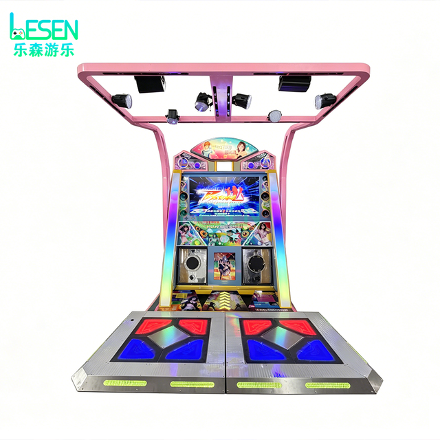 55 Inch Dancing Pad Machine Coin Operated Game Machine Juego Arcade Two Person Finger Play Simulator Video Game Machine