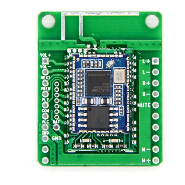 QCC3034 BT 5.1 Audio Receiving Module Supports APT-X APTX-HD Power Amplifier Board 3.6-5.5V