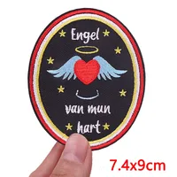 Écussons brodés personnalisés Oeteldonk Carnaval des Pays-Bas pour vêtements, écussons thermocollants pour vêtements, uniformes, chapeaux, patchs à coudre