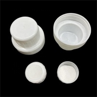 Bouchon à vis en plastique PP fileté pour contenants cosmétiques avec joint hermétique et matériau durable